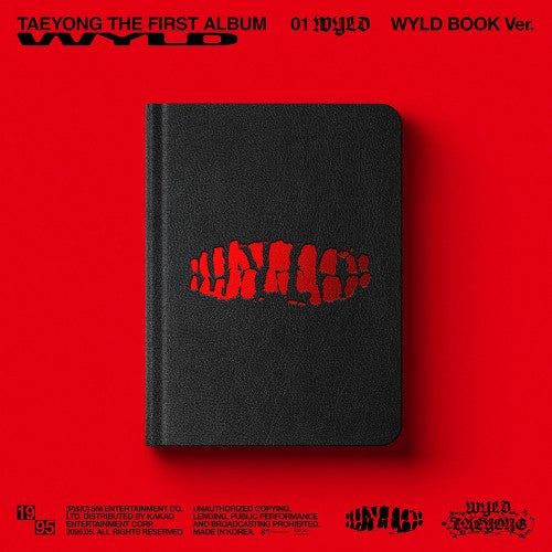 TAEYONG (NCT)  - WYLD [1st Album - WYLD BOOK Ver.]