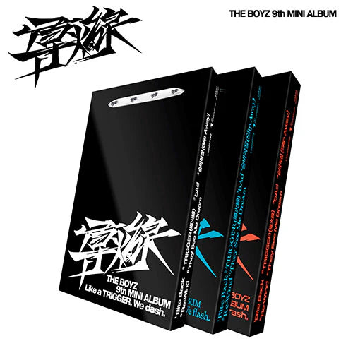 THE BOYZ - 導火線 (TRIGGER) [9th Mini Album](Random ver.)