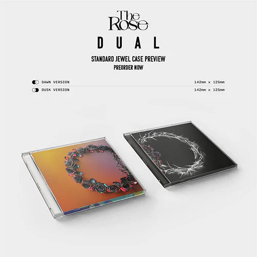 The Rose - DUAL [2nd Album - Jewel Case Ver.](Random ver.)