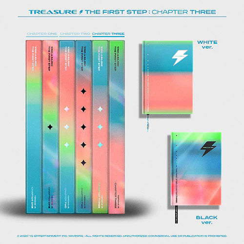 TREASURE - THE FIRST STEP : CHAPTER THREE [3rd Single Album](Random ver.)