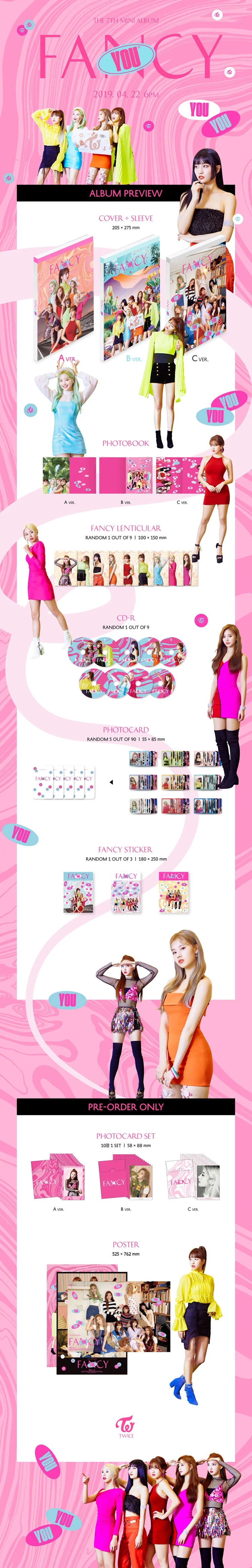 TWICE - Mini Album Vol.7 [FANCY YOU] (Random ver.)