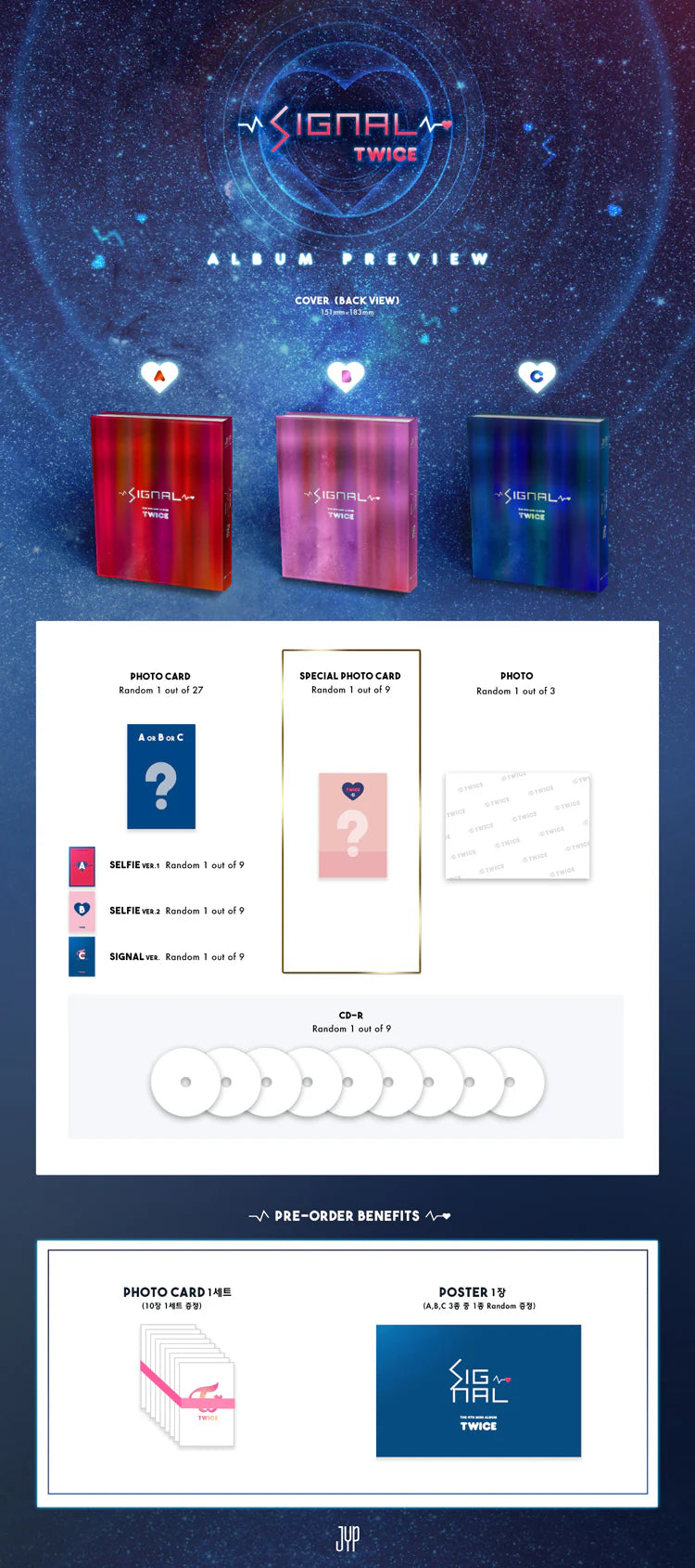 TWICE - Mini Album Vol.4 [SIGNAL] (Random ver.)