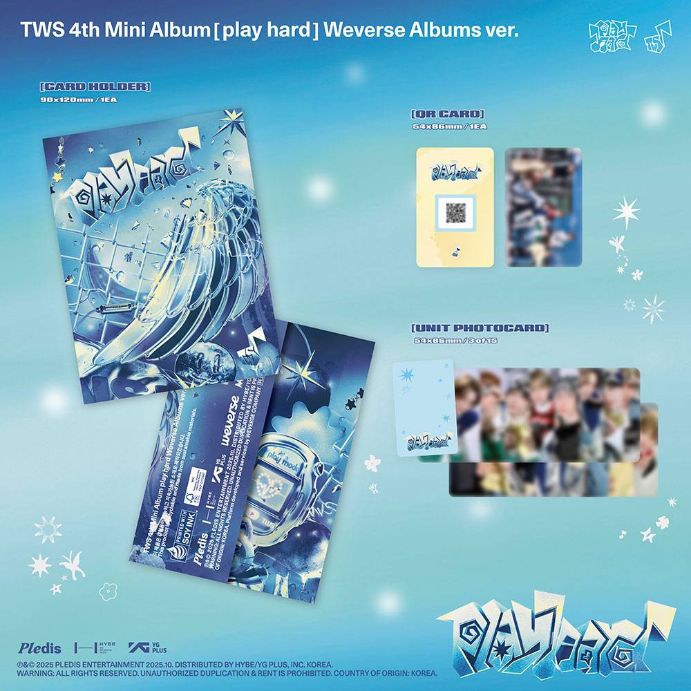 TWS - Play Hard [4th Mini Album - Weverse Ver.]