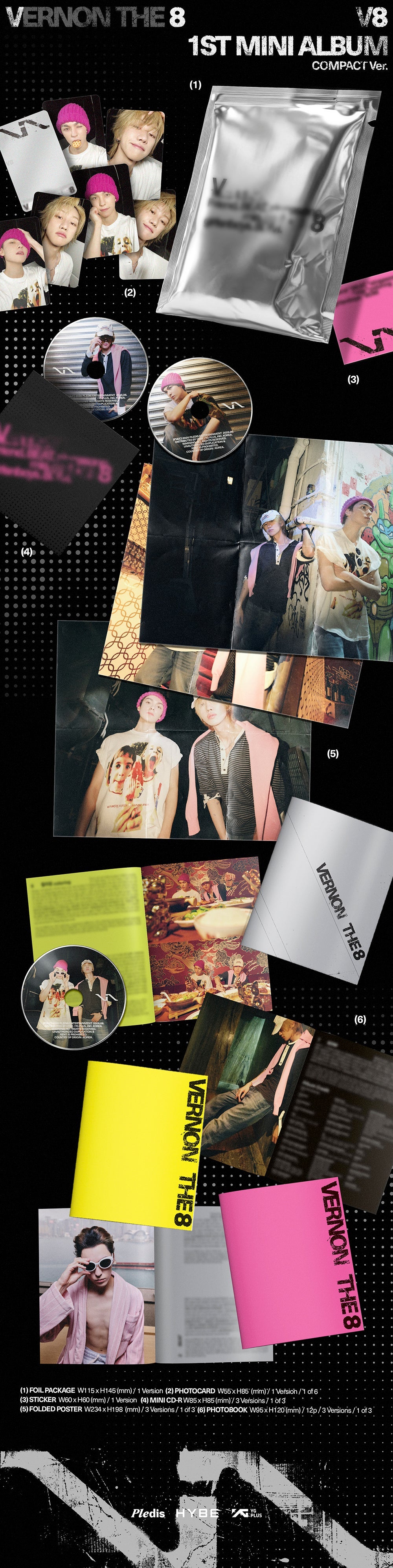 V8 - V8 [1st Mini Album - Compact Ver.]