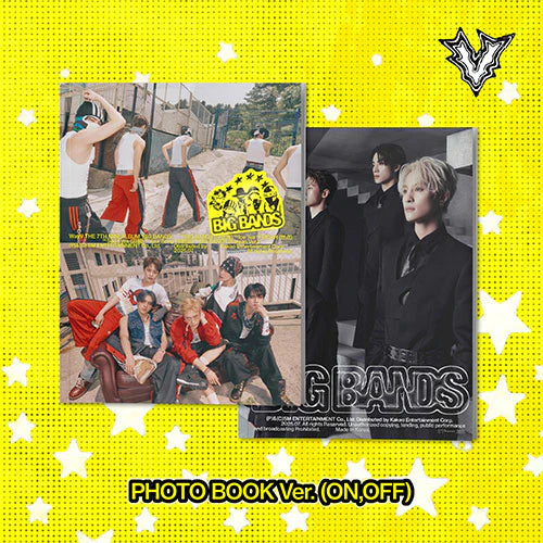 WayV - BIG BANDS [7th Mini Album - Photobook Ver.](Random ver.)