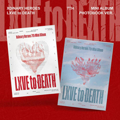 Xdinary Heroes - LXVE to DEATH [7th Mini Album - Photobook Ver.](Random ver.)