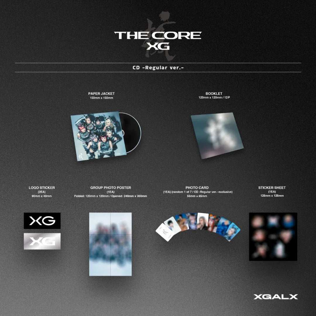 XG - THE CORE [1st Album - Regular Ver.]
