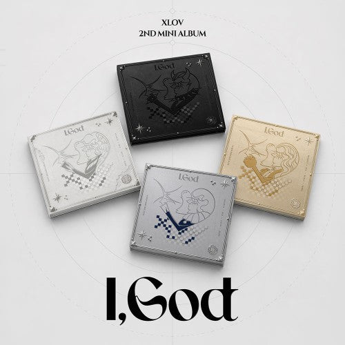 XLOV - I,God [2nd Mini Album - 4 Set Package] (Random Ver.)
