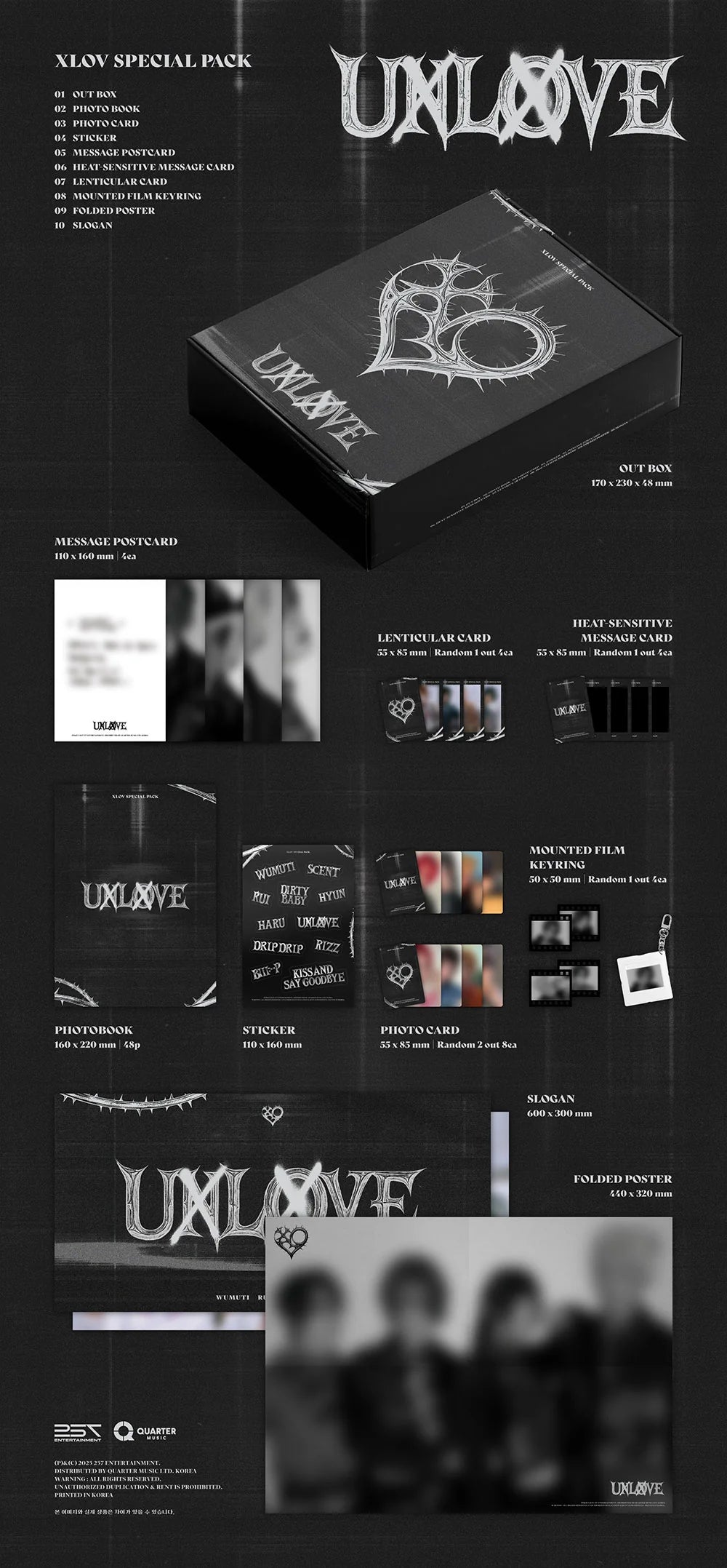 XLOV - UXLXVE [1st Mini Album - Special Pack Ver.]