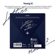 Young K - Letters with notes [1st Full Album - Digipack Ver.]