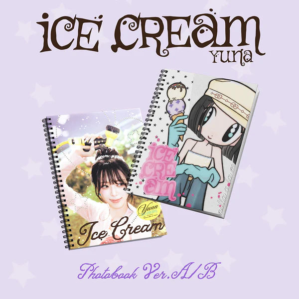 YUNA (ITZY) - Ice Cream [1st Mini Album - Photobook Ver.](Random ver.)